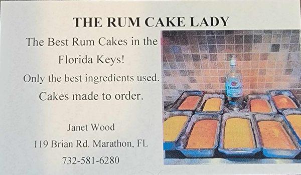 The Rum Cake Lady