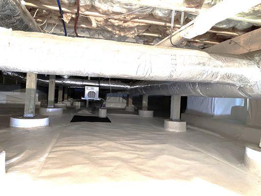 Encapsulated Crawl Space