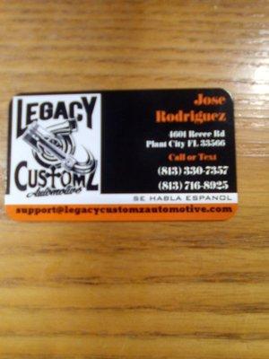 Legacy Customz Automotive