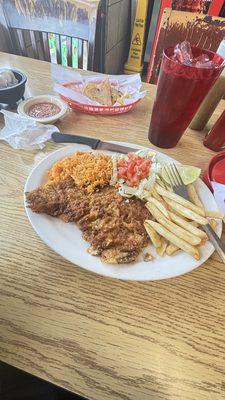 Milanesa plate