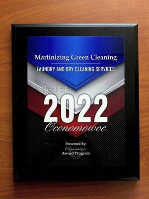 Martinizing Green Cleaning - Oconomowoc Brown Street