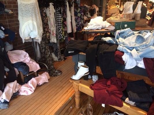 So messy that you can't find anything