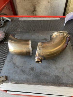Stainless Pipe fabrication