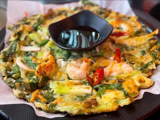 Seafood Pancake