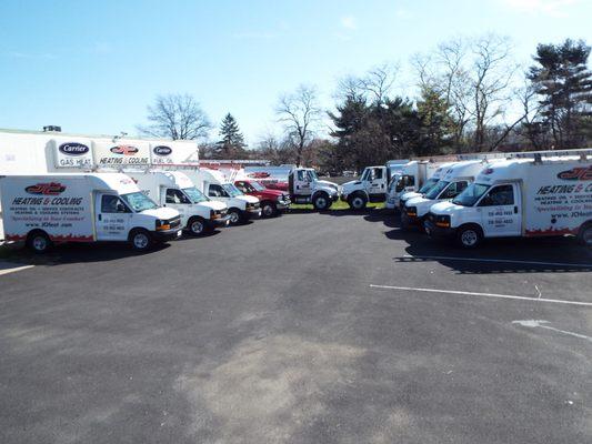 JC Heating Fleet to service your home comfort needs