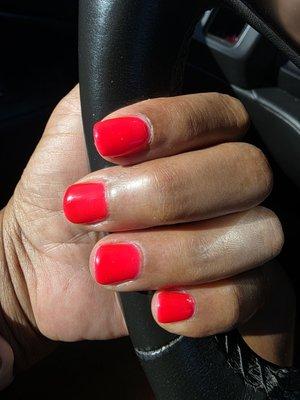 Gel manicure