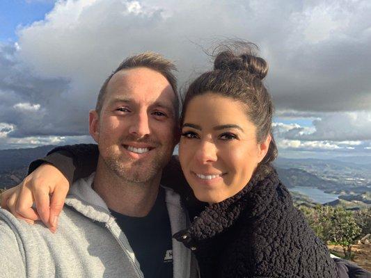 This day they withheld extreme winds during a hike