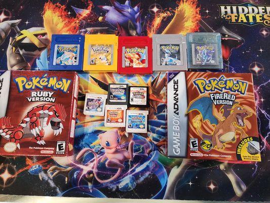 Pokémon games just came into the shop. We buy and trade your games and consoles.