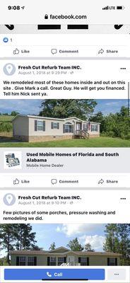 Fresh Cut Refurb Team