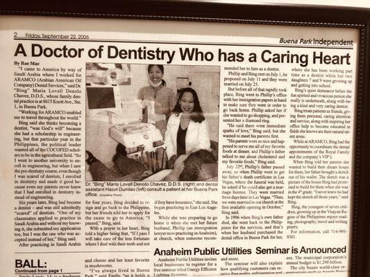 Maria Lovell Denolo-Chavez, DMD