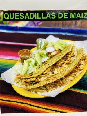 Quesadilla de maíz