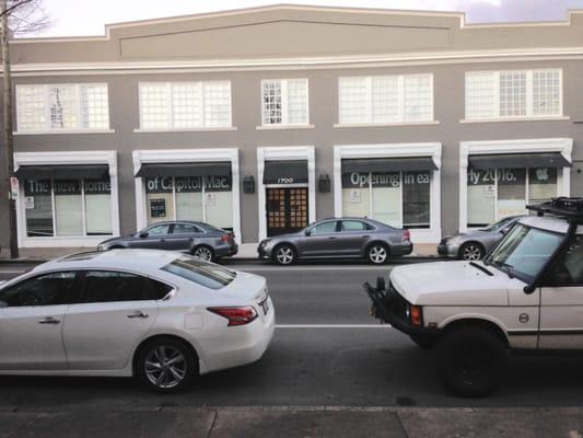 Our new flagship store, occupying the entire ground floor of the CapitolMac Building at 1700 West Main Street.