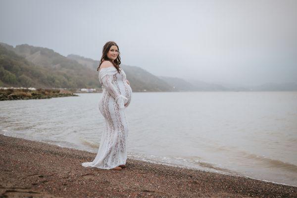 Maternity shoot makeup