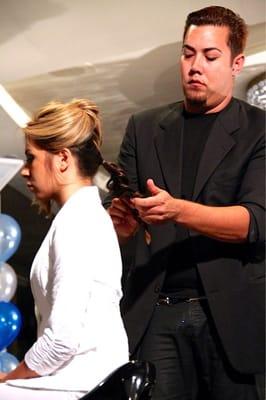 Another stagework photo of the awesome ERIC!