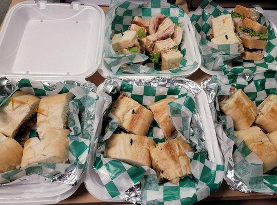 Cubans, club sandwiches and steak sandwiches!