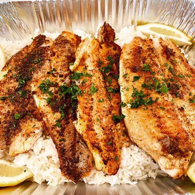 Blackened catfish