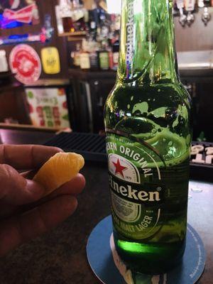 Gracias por las mandarinas