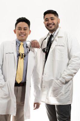 Dr. P & Dr. E are the doctors at P&E Dental