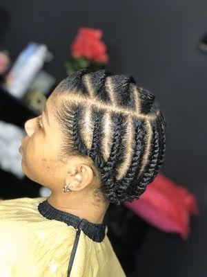 Flat Twists Set (Includes a Treatment & Trim)