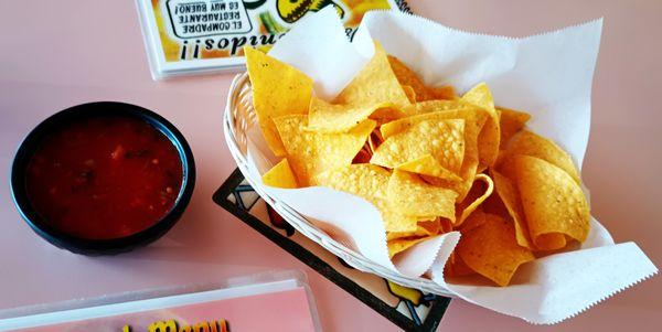 Perfectly warmed chips