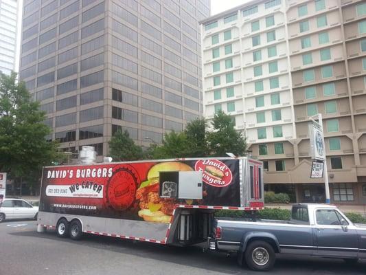 Permanent food truck location