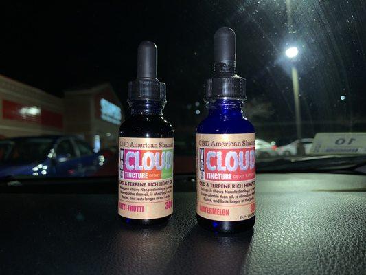 30mL CBD American Sharman - Cloud Tincture (Tutti Frutti & Watermelon)