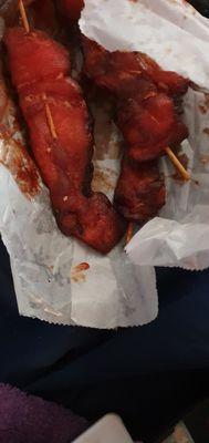 Teriyaki chicken sticks