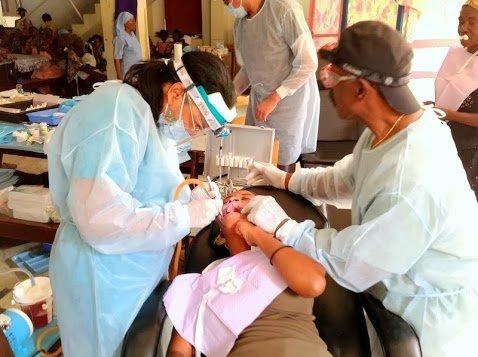 Volunteer work in Marbial, Haiti, with my Los Angeles colleagues.