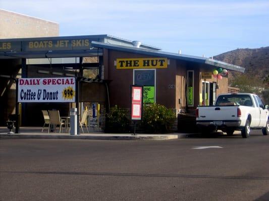 The Hut at the FOAM & FROTH Carwash