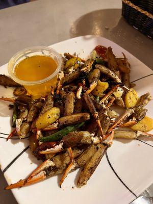 Sautéed Crab Claws. Outstanding.