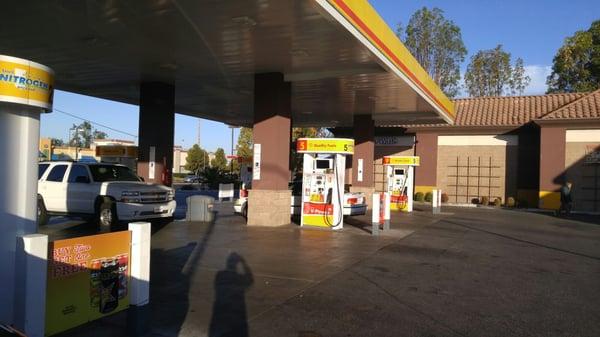 Side view of Pumps 5, 6, and 9