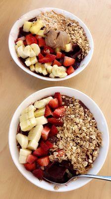 big yummy bowls!!! try the matcha latte! everything was great - it is inside the gym, so a busy area. but have time to wait