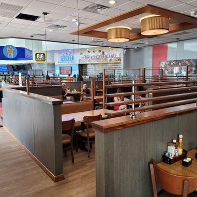 IHOP inside a gas station