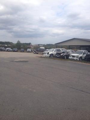 Auto salvage yard