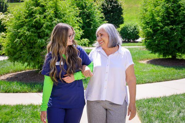 Make your rehabilitation or long-term stay at a skilled nursing facility a positive experience by choosing Wilkes Health & Rehabilitation.