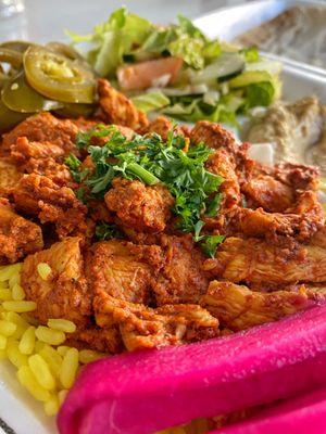 Chicken Shawarma Plate