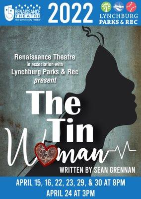 Join us in April for The Tin Woman!