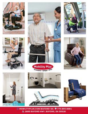 Mobility Plus Buford
Medical Mobility Equipment Sales, Rentals & Repairs in Buford, GA
Professional wheelchair, scooter, and mobility
