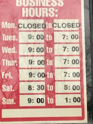 These are there hours for anyone who doesn't know