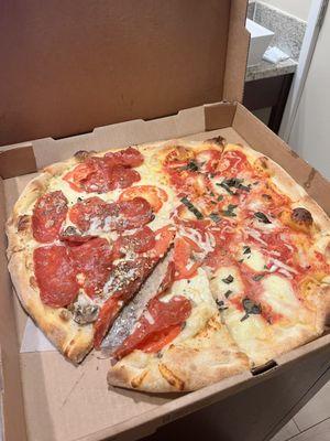 Half Margarita Half Soppressata