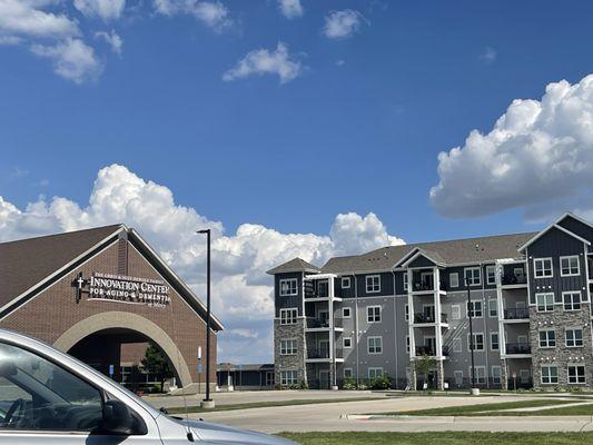 Close to Hallmark Residences.