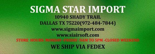 Sigma Star Import