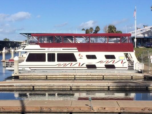 The "Rosemarie" our transportation for the next 4 days!