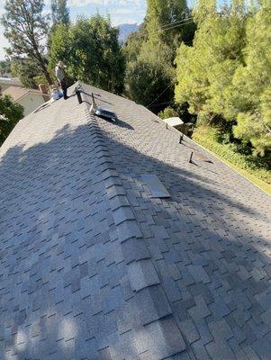 50 year High end presidential shingle roof complete