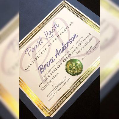 Volume certification