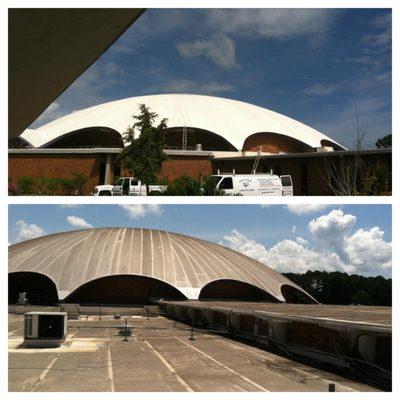 Citrashield application to fibertite roofing