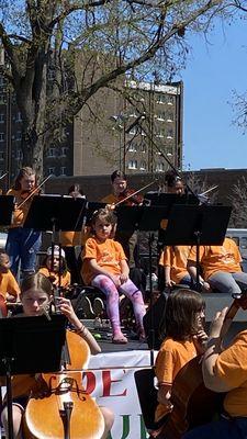 Harmony Riverview elementary concert band