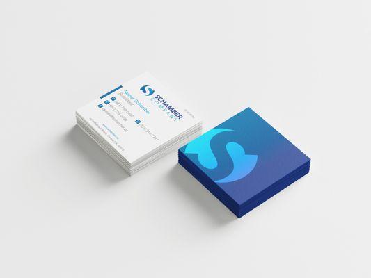Schamber Business Cards