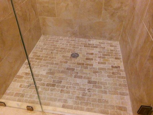 Custom Showers and Flooring