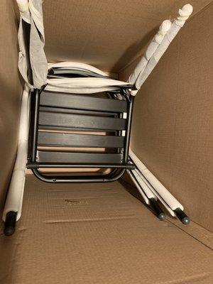 Clearly chairs NOT my table top